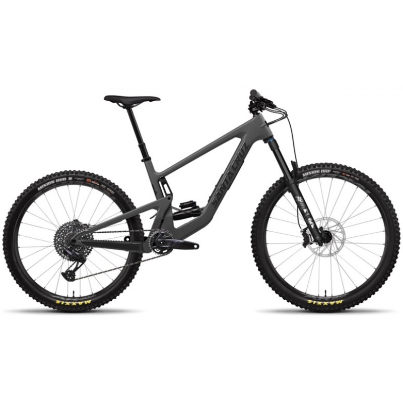 2024 Santa Cruz Bronson 4 C S 27.5 - Matte Dark Matter