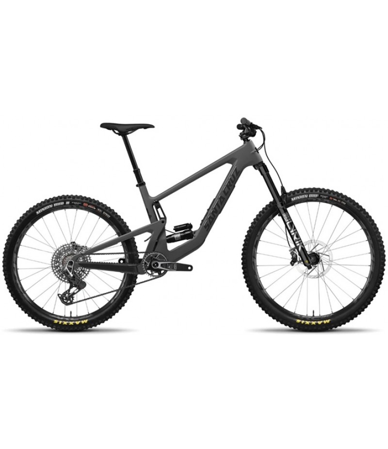 2024 Santa Cruz Bronson 4 CC X0 AXS 27.5 - Matte Dark Matter