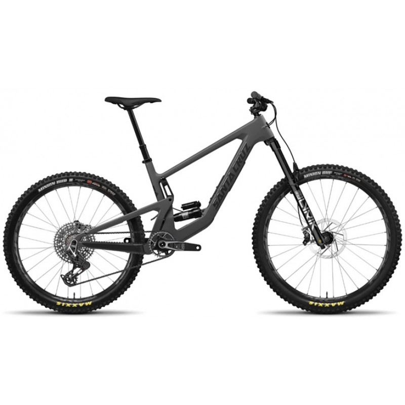 2024 Santa Cruz Bronson 4 CC X0 AXS - Matte Dark Matter