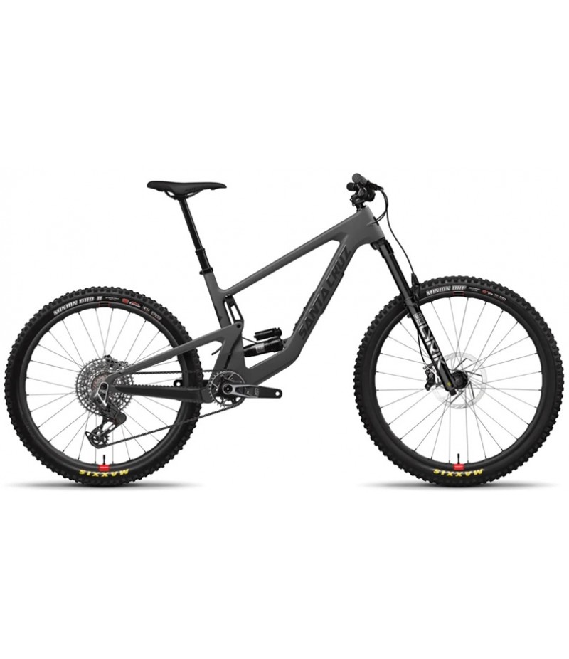 2024 Santa Cruz Bronson 4 CC X0 AXS Reserve - Matte Dark Matter