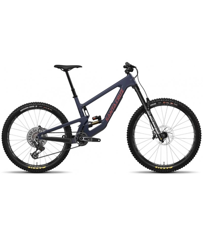 2024 Santa Cruz Nomad 6 CC X0 AXS - Matte Liquid Blue