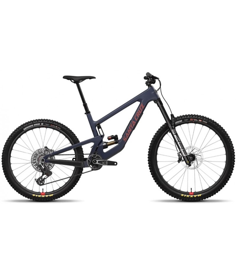 2024 Santa Cruz Nomad 6 CC X0 AXS Reserve - Matte Liquid Blue