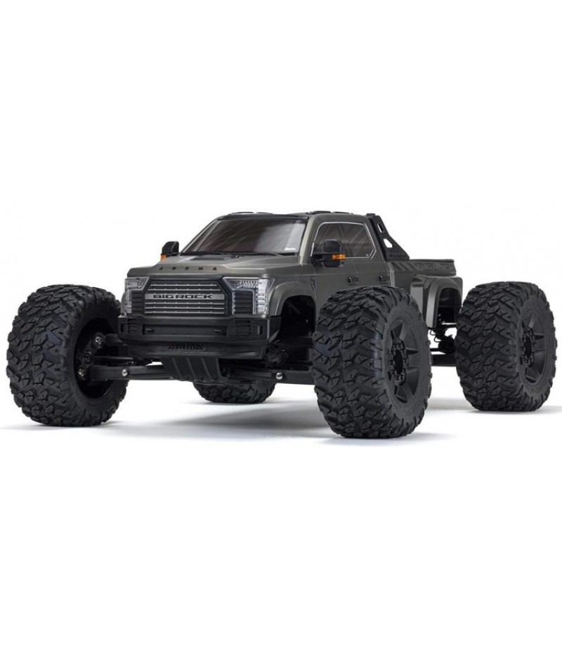 ARRMA Big Rock 6S BLX 1/7 4X4 Monster Truck RTR, Gunmetal