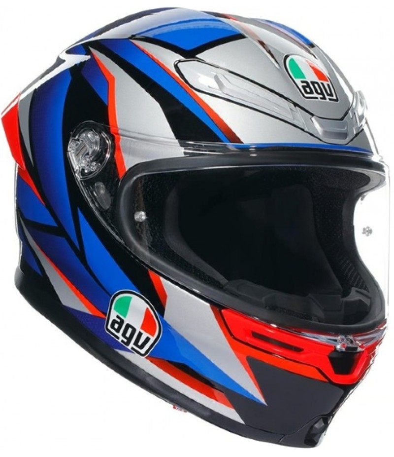 AGV K6 S Slashcut Black / Blue / Red