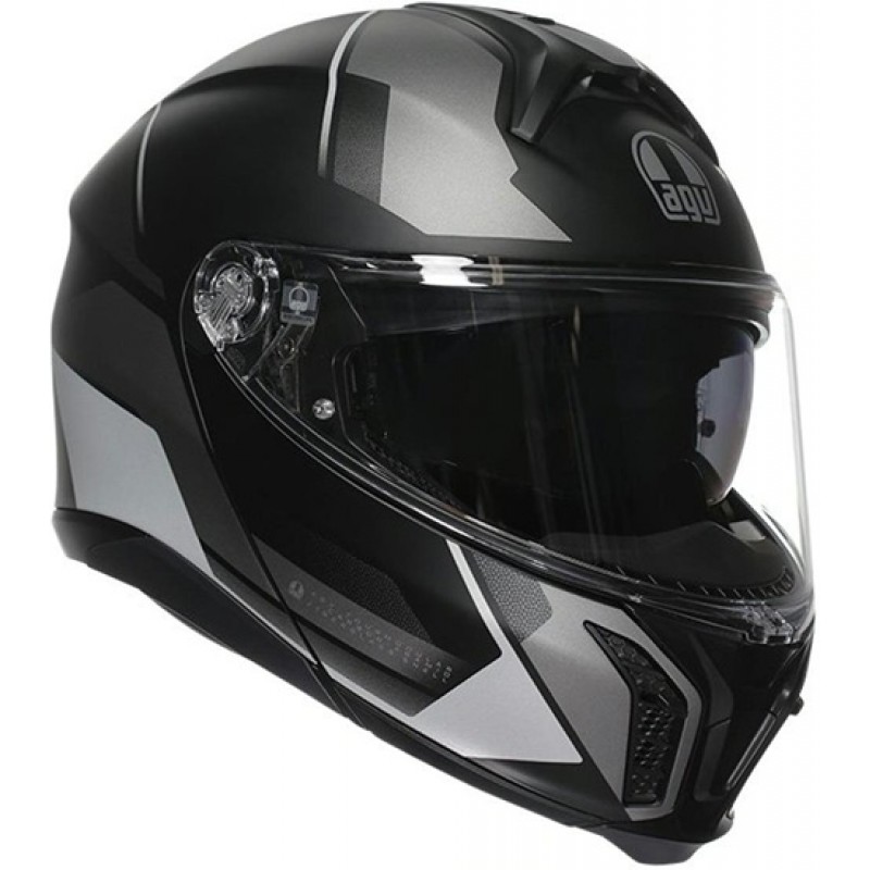 AGV Tourmodular Perception Black Matt / Silver