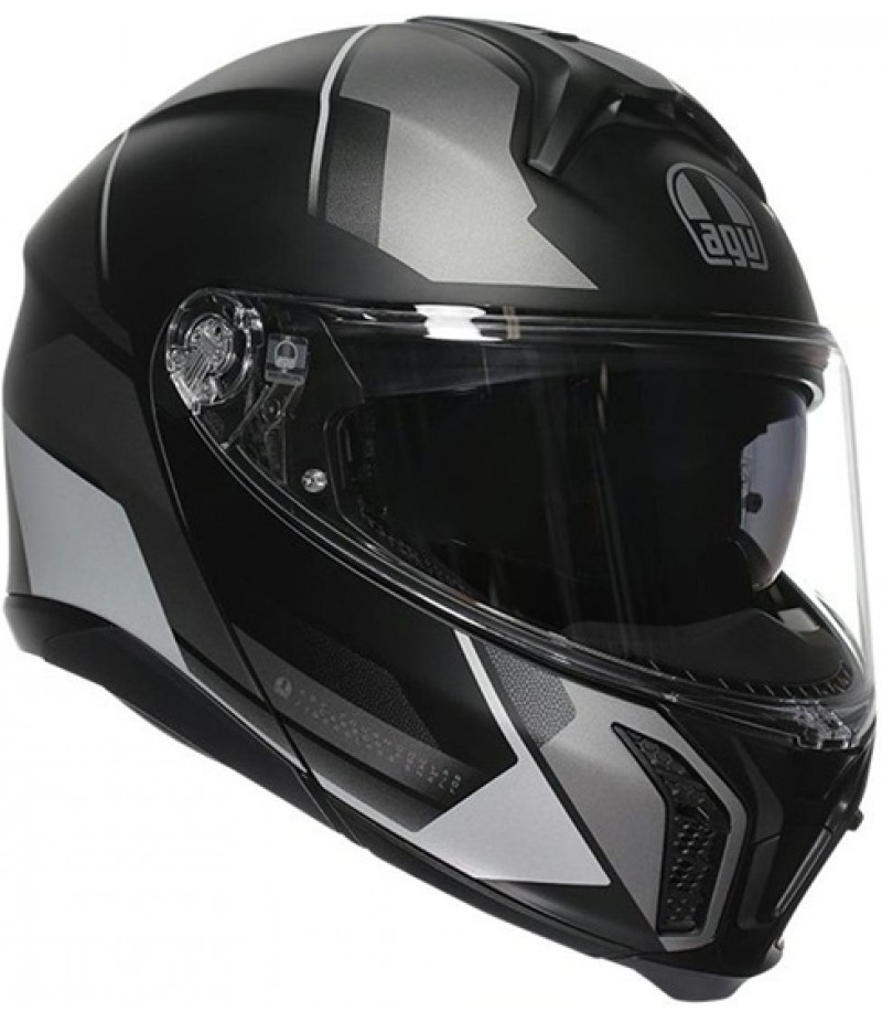 AGV Tourmodular Perception Black Matt / Silver