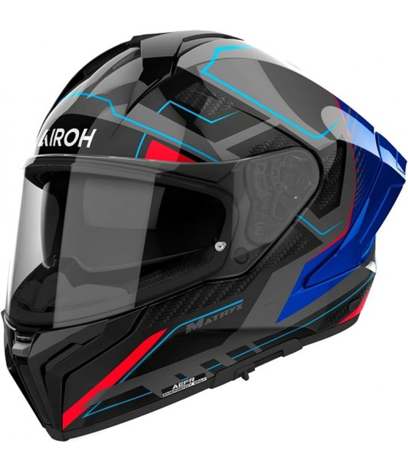 AIROH Matryx Rocket Blue / Red