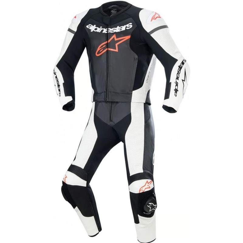 ALPINESTARS GP Force Lurv 2PC Black / White / Red Fluo