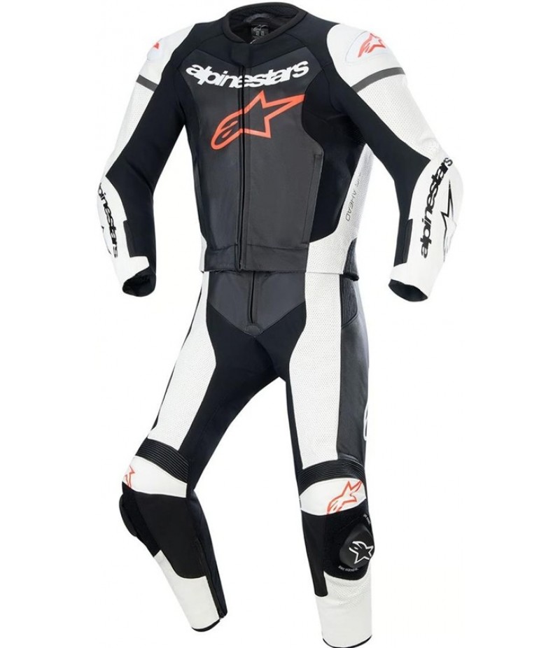 ALPINESTARS GP Force Lurv 2PC Black / White / Red Fluo