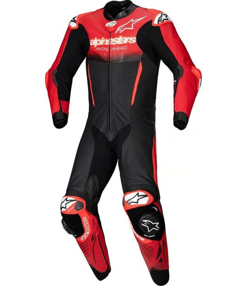 ALPINESTARS GP-R7 1PC Black / Mid Red