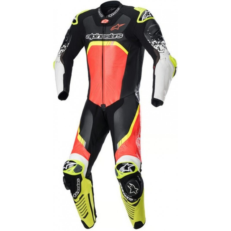 ALPINESTARS GP Tech V4 Professional Black / Red Fluo / Yellow Fluo