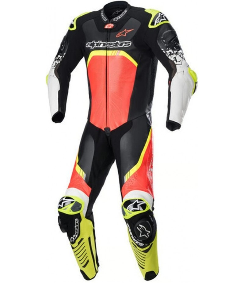 ALPINESTARS GP Tech V4 Professional Black / Red Fluo / Yellow Fluo