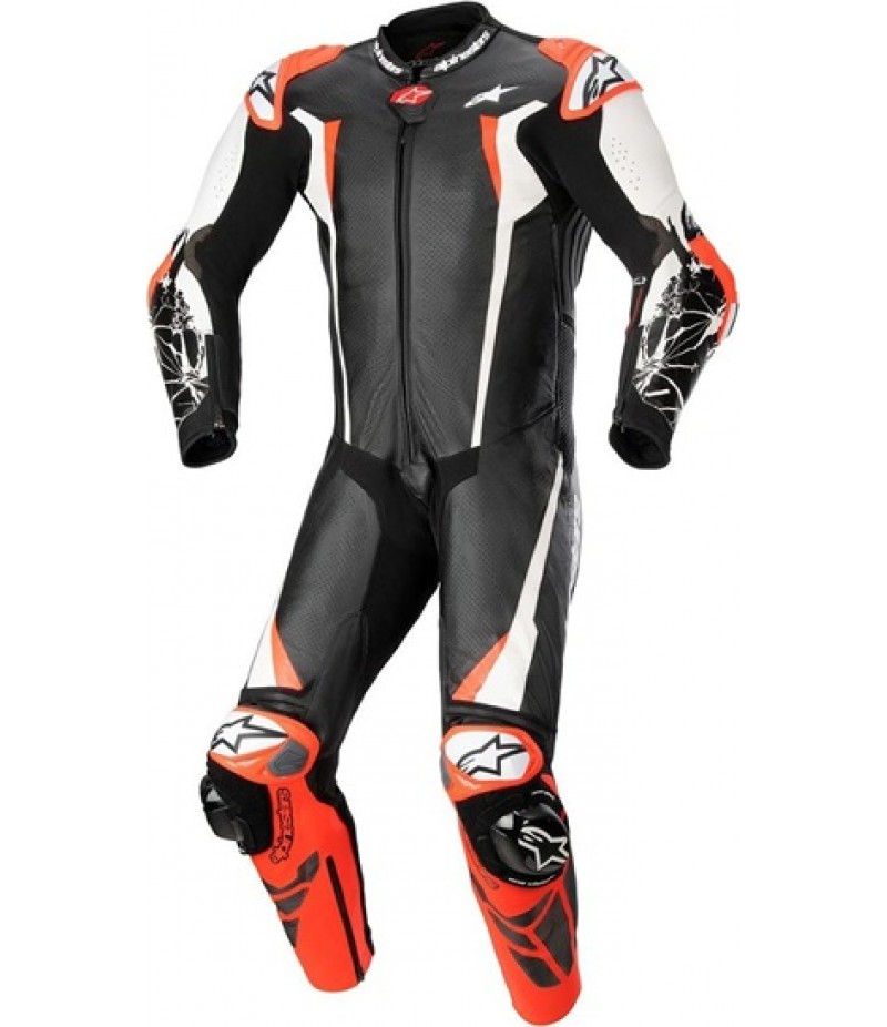 ALPINESTARS Racing Absolute V2 Professional Black / White / Red Fluo