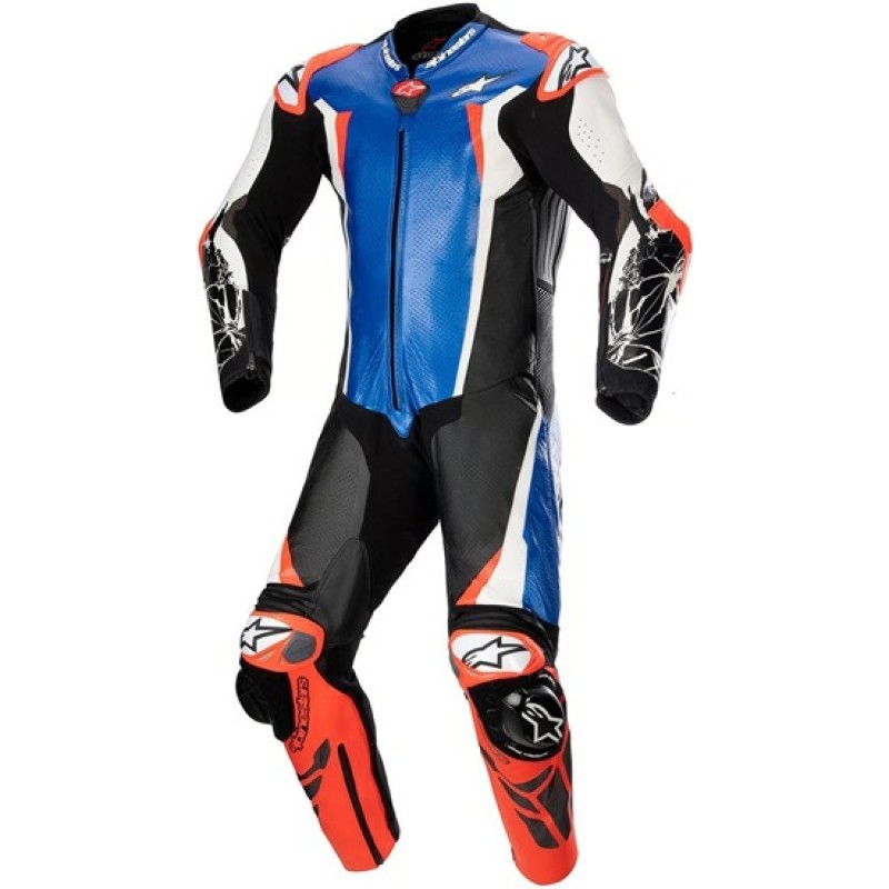 ALPINESTARS Racing Absolute V2 Professional Metallic Blue / Black / White Rdfl