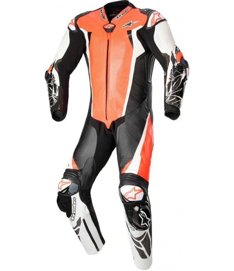 ALPINESTARS Racing Absolute V2 Professional Red Fluo / White / Black