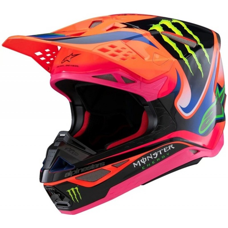 ALPINESTARS S-M10 Deegan Orange Fluo / Purple / Pink Fluo 2025