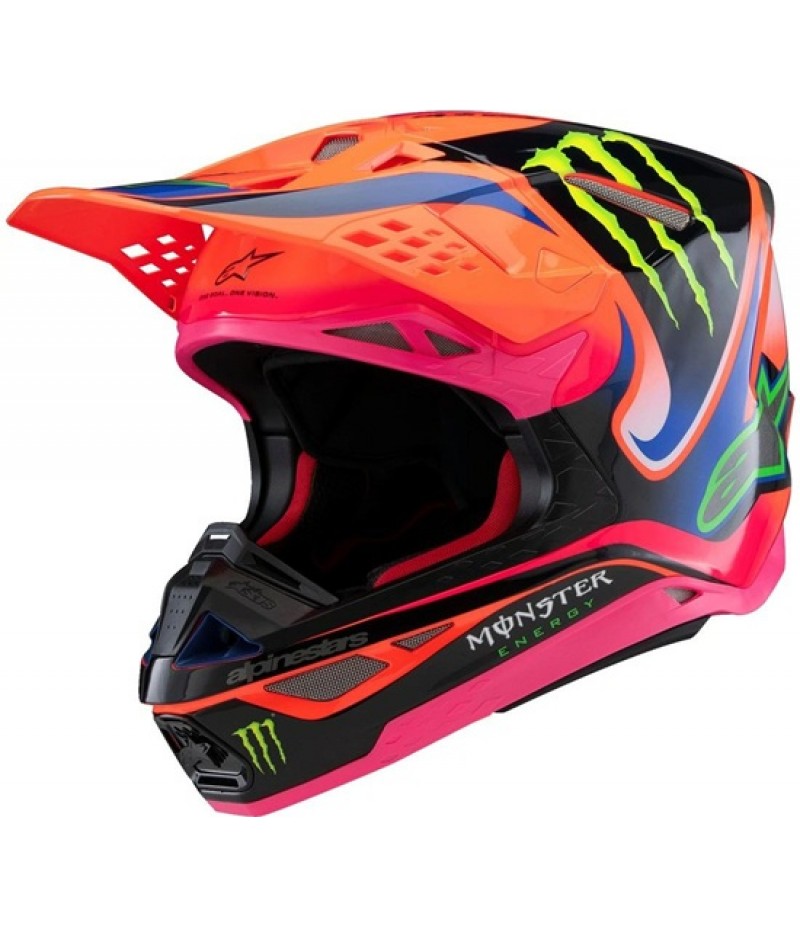 ALPINESTARS S-M10 Deegan Orange Fluo / Purple / Pink Fluo 2025