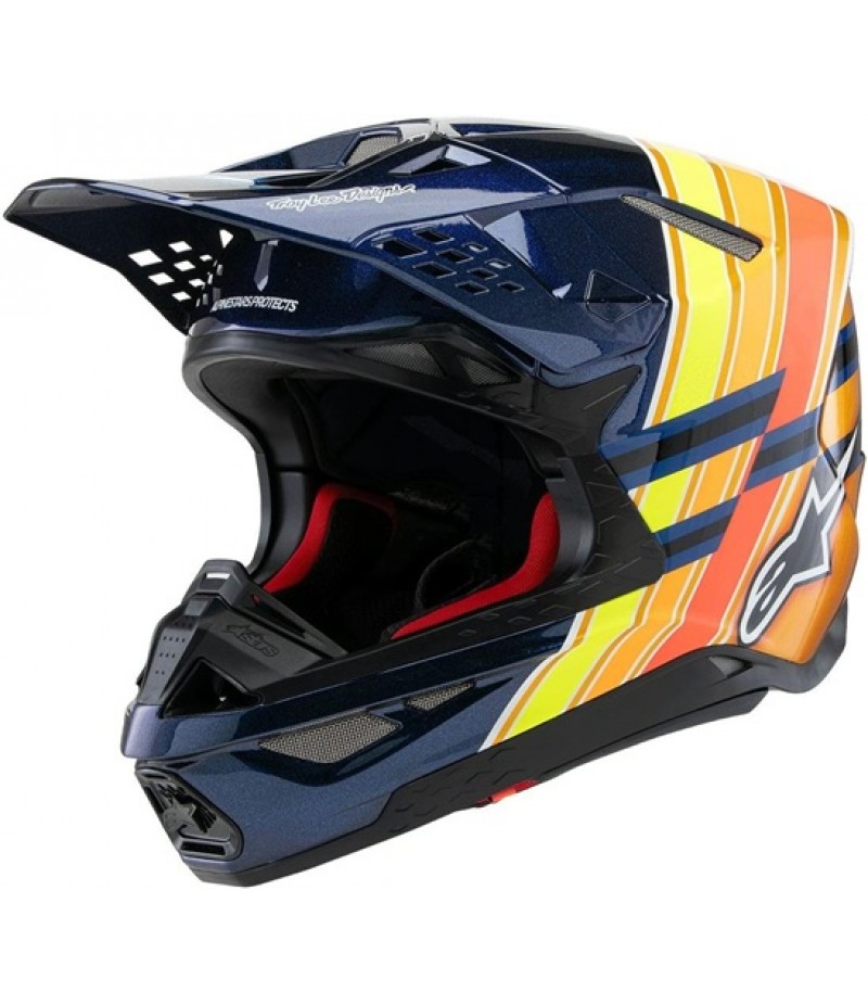 ALPINESTARS S-M10 LTD Edition 25 Dark Blue / Orange / Yellow Fluo / Red 2025