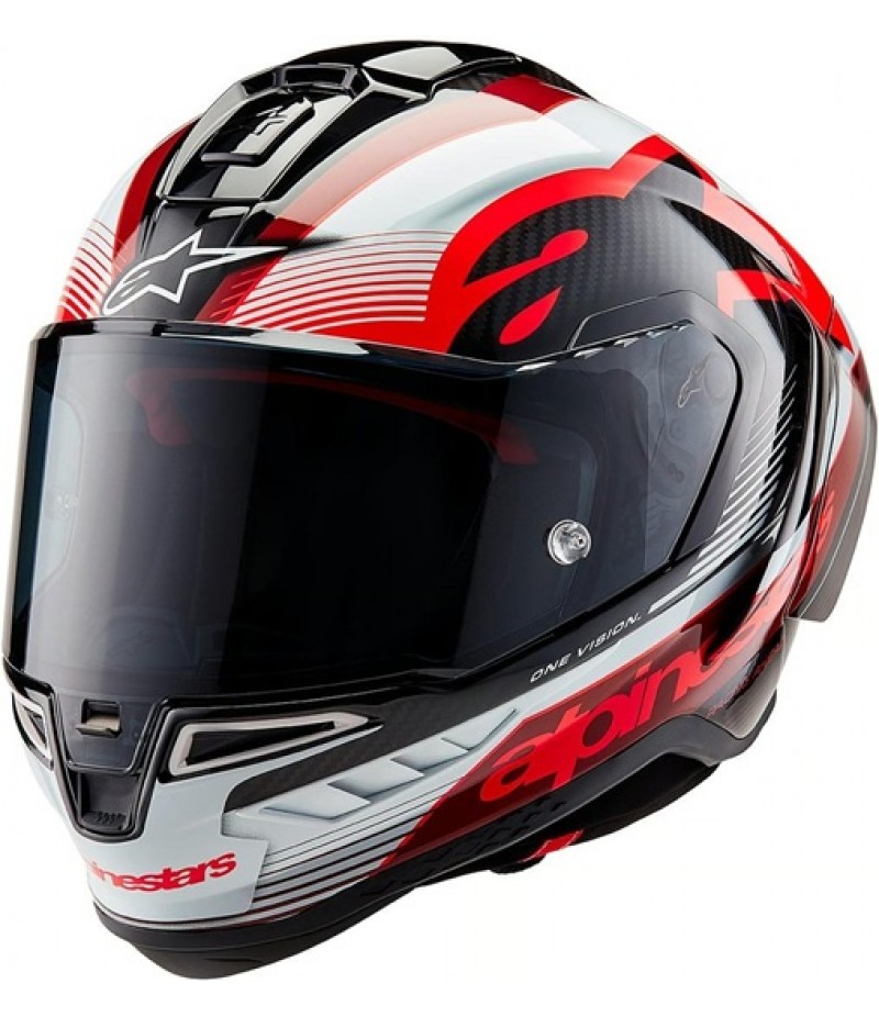 ALPINESTARS Supertech R10 Team Black Carbon / Red / White