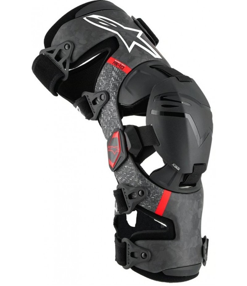 ALPINESTARS Supertech RK-10 Plasma Knee Brace Black / Red