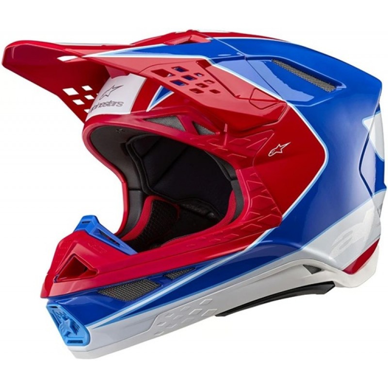 ALPINESTARS Supertech S-M10 Aeon Bright Red / Blue Glossy 2024