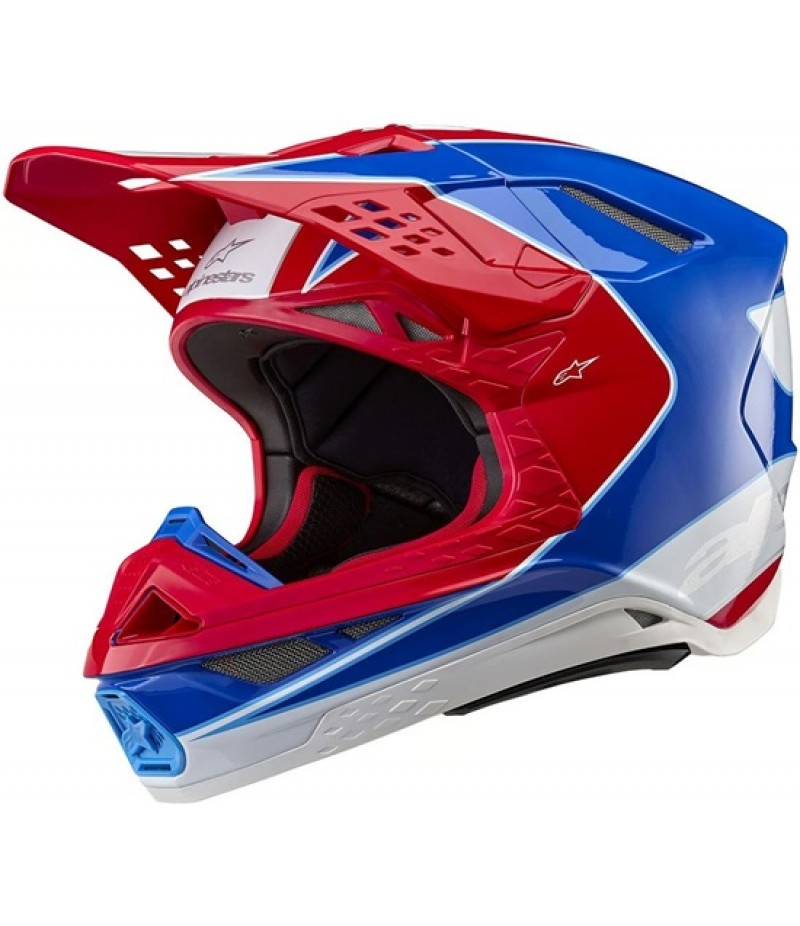 ALPINESTARS Supertech S-M10 Aeon Bright Red / Blue Glossy 2024