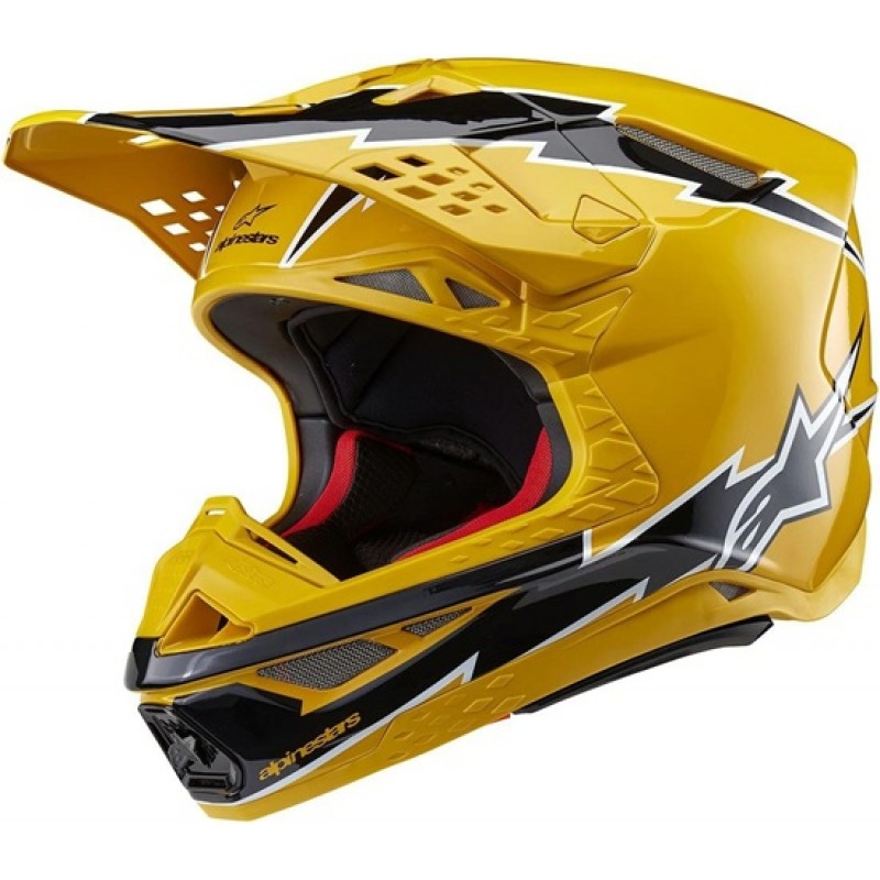 ALPINESTARS Supertech S-M10 Ampress Black / Yellow Glossy 2024