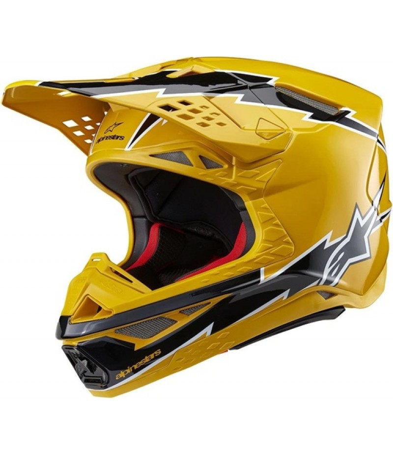 ALPINESTARS Supertech S-M10 Ampress Black / Yellow Glossy 2024