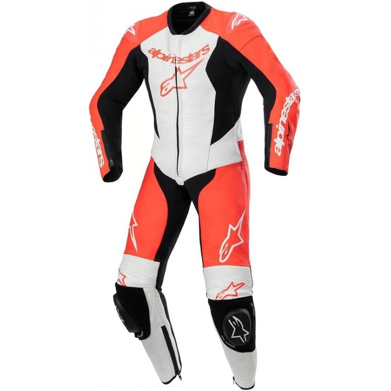 ALPINESTARS Youth GP Plus 1 PC Junior Red Fluor / White / Black