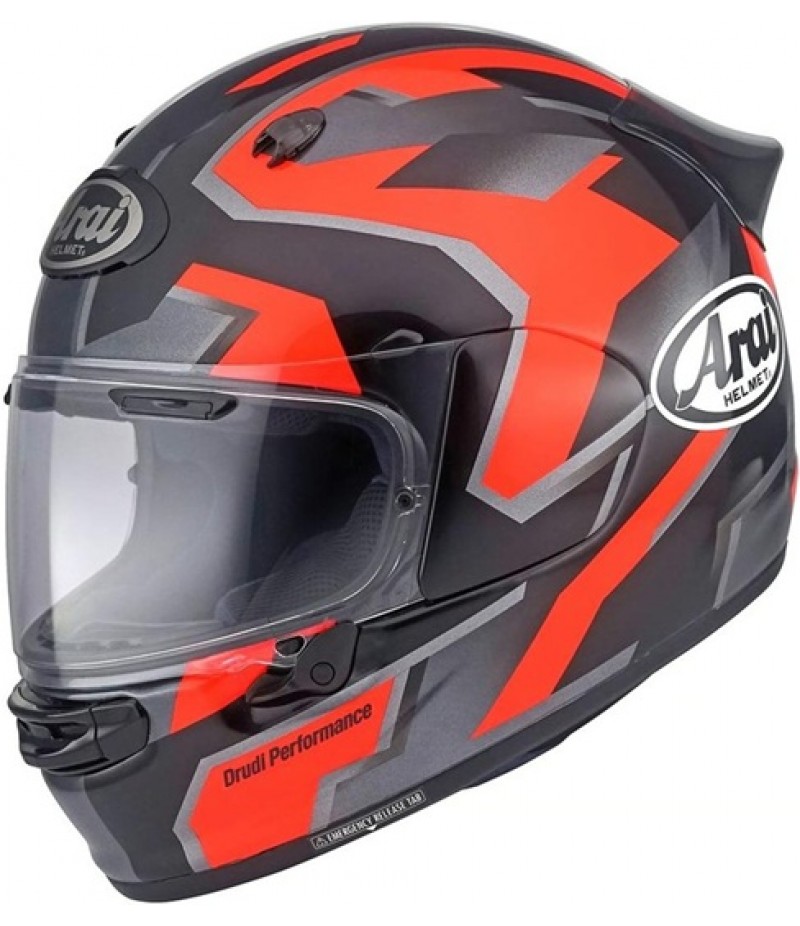 ARAI Quantic Robotik Red / Black