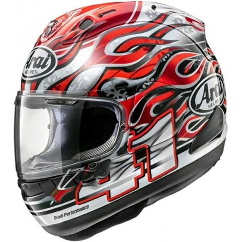 ARAI RX-7V Evo Haga Red