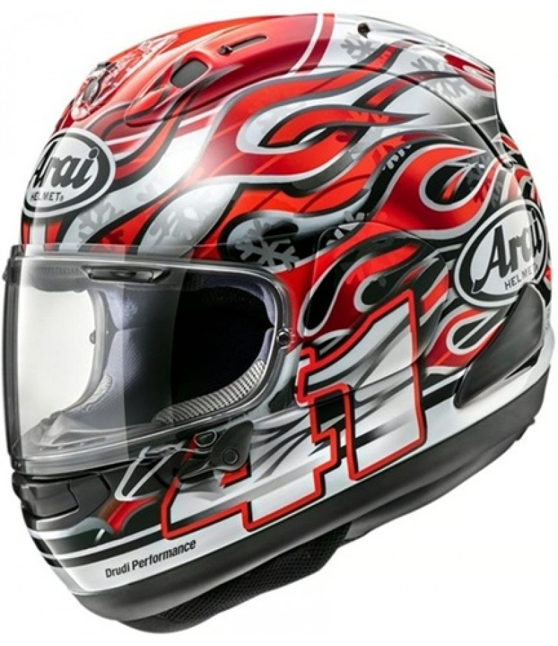 ARAI RX-7V Evo Haga Red