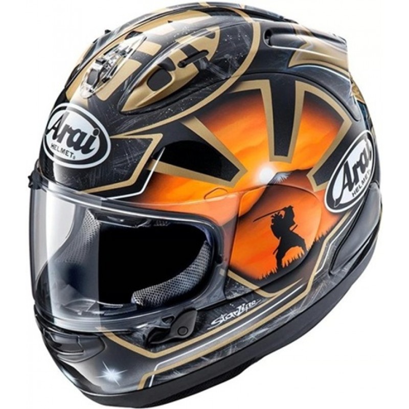 ARAI RX-7V Evo Pedrosa Spirit Gold