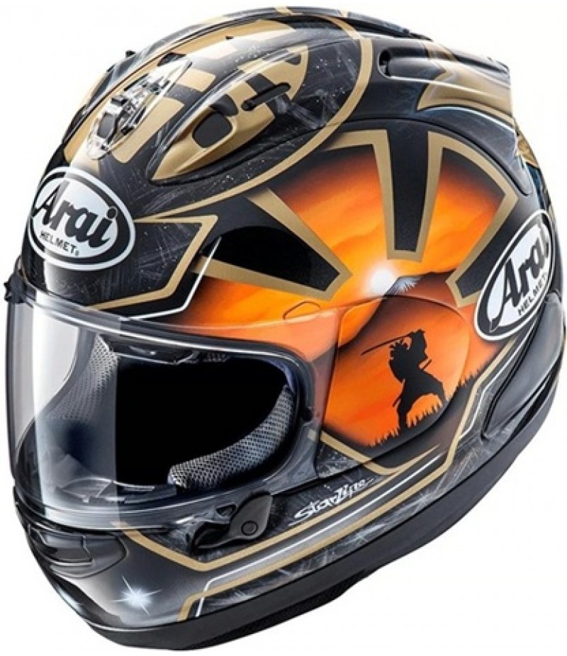 ARAI RX-7V Evo Pedrosa Spirit Gold