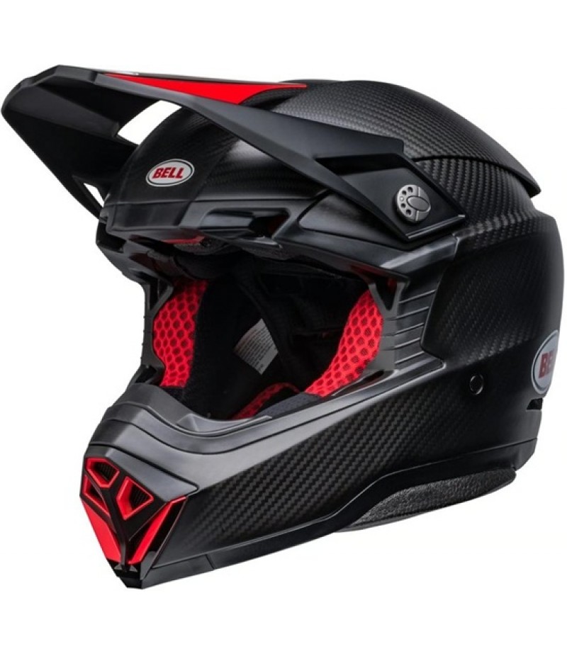 BELL Moto-10 22.06 Spherical Satin / Black / Red 2024