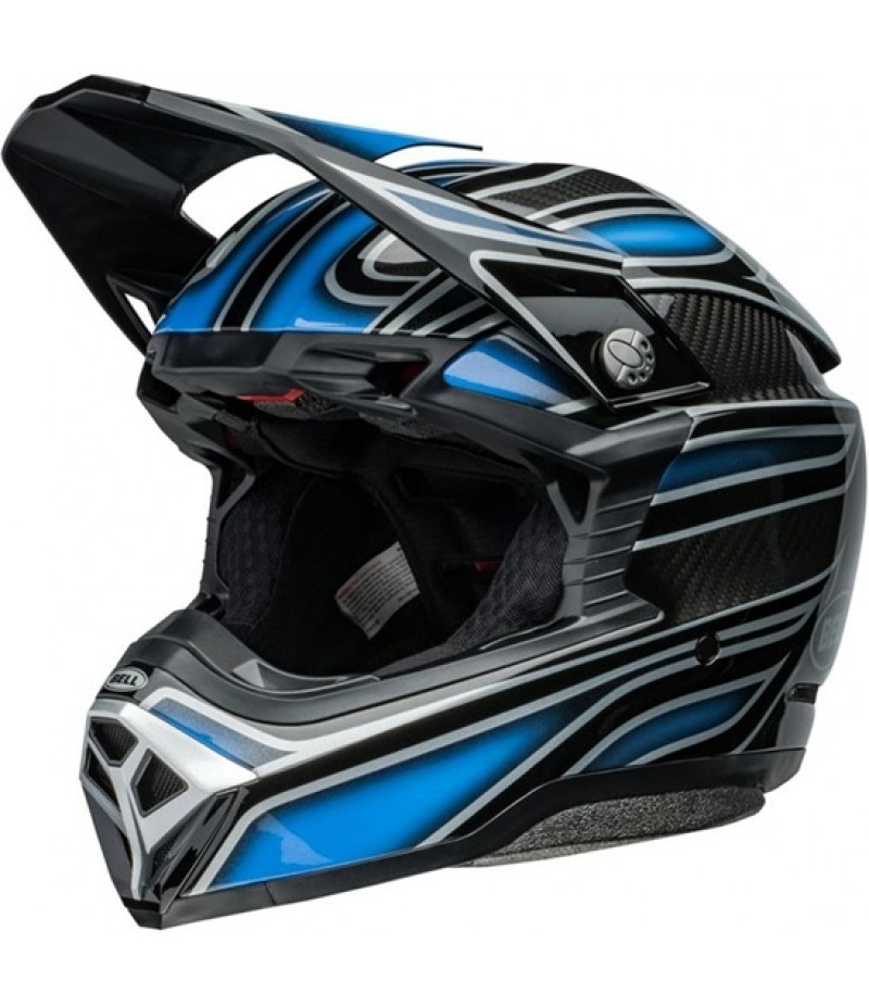 BELL Moto-10 22.06 Spherical Webb Marmont North Carolina Blue 2024