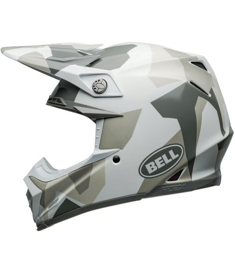 BELL Moto-9S Flex 22.06 Rover White Camo 2024