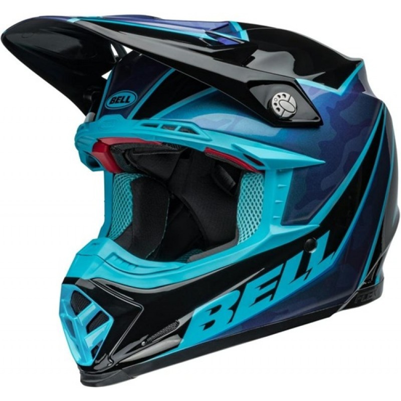 BELL Moto-9S Flex 22.06 Sprite Black / Blue 2024