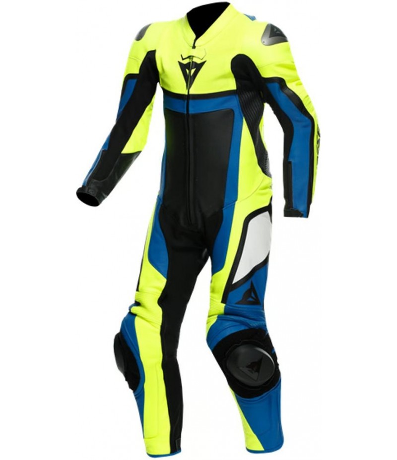 DAINESE Gen-Z Professional Estiva Junior Fluo-Yellow / Light-Blue / Black