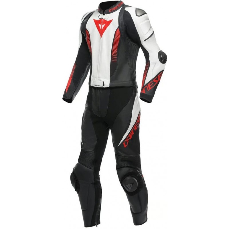 DAINESE Laguna Seca 5 Black / White / Lava Red