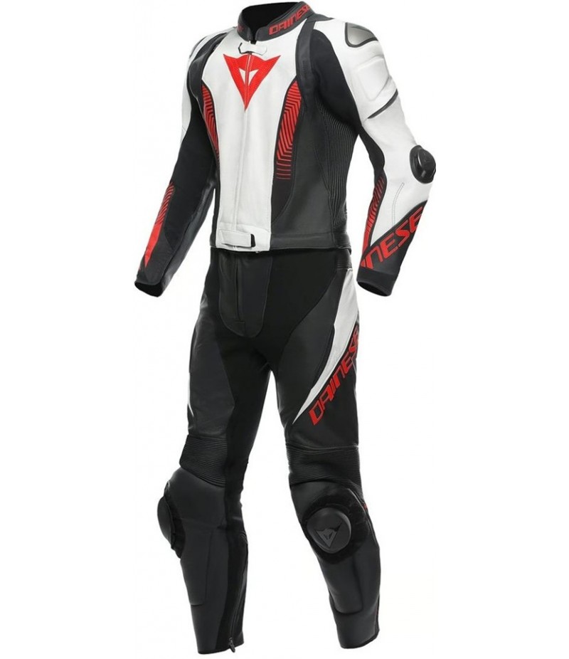 DAINESE Laguna Seca 5 Black / White / Lava Red