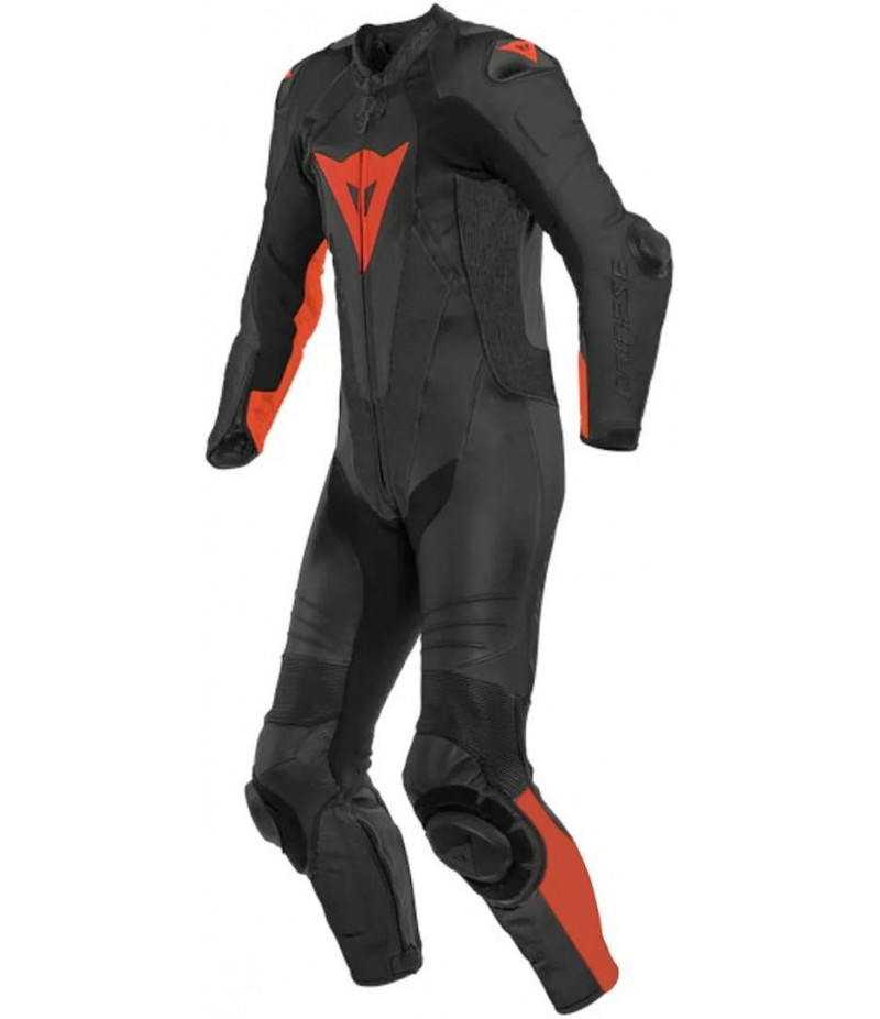 DAINESE Laguna Seca 5 Professional Estiva Black / Fluo-Red