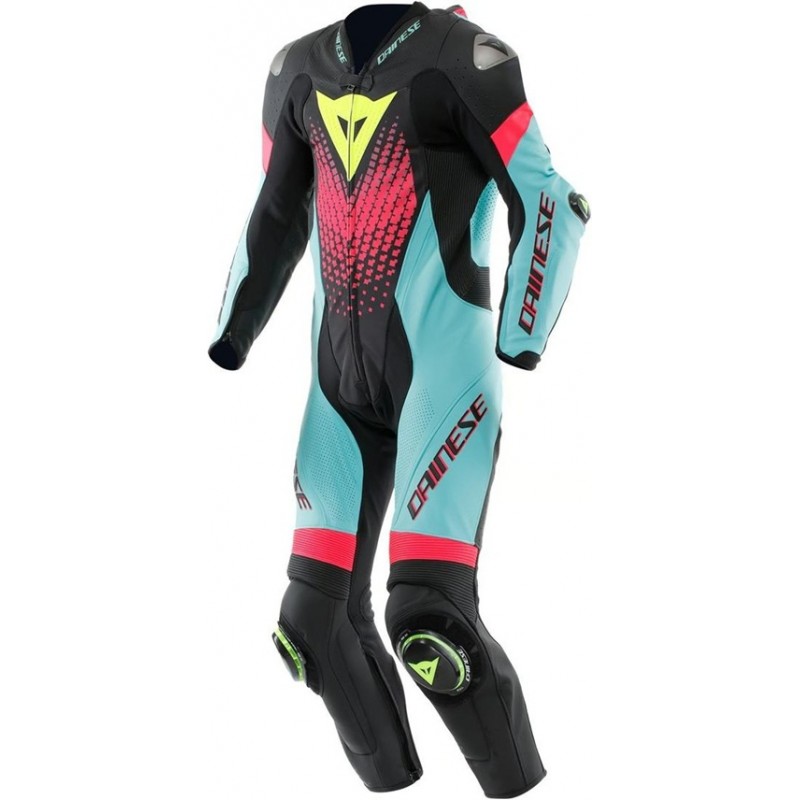 DAINESE Laguna Seca 6 Perf 1 PC Black / Water / Fuxia