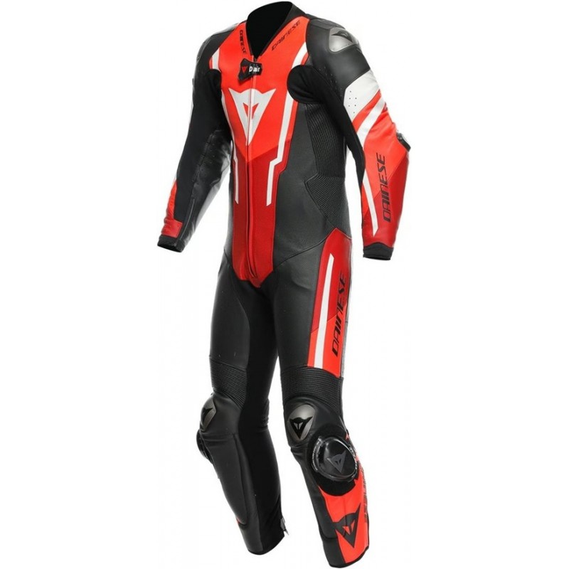 DAINESE Misano 3 Professional Estiva D-Air Black / Red / Fluo-Red