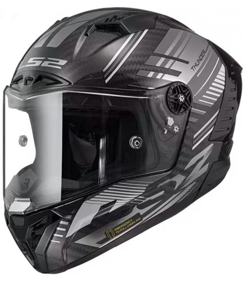 LS2 FF805 Thunder Carbon Volt Black / Grey