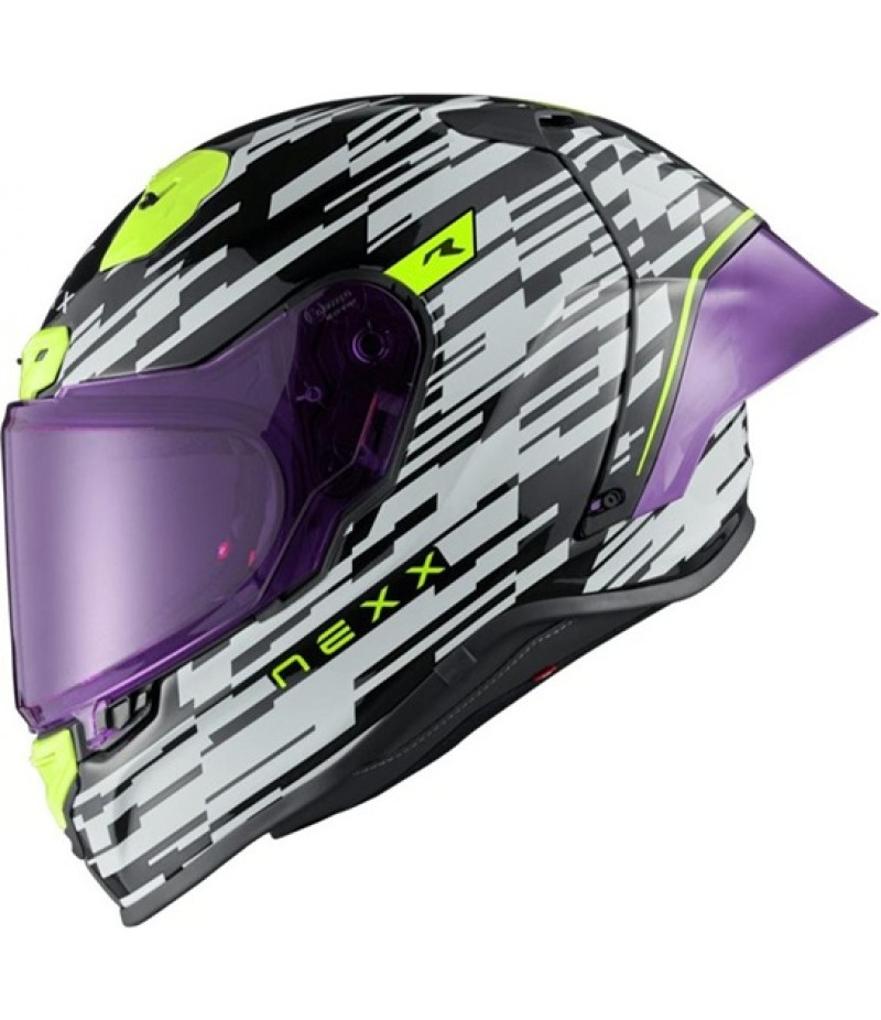 NEXX X.R3R Glitch Racer White / Neon