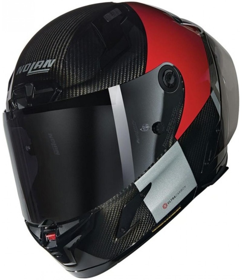 NOLAN X-804 RS Ultra Carbon Combo Gara Carbon / Red / Grey / Black