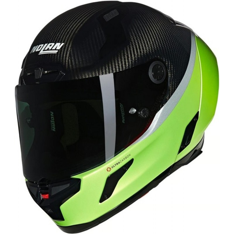 NOLAN X-804 RS Ultra Carbon D.O.C. Carbon / Impulso Green