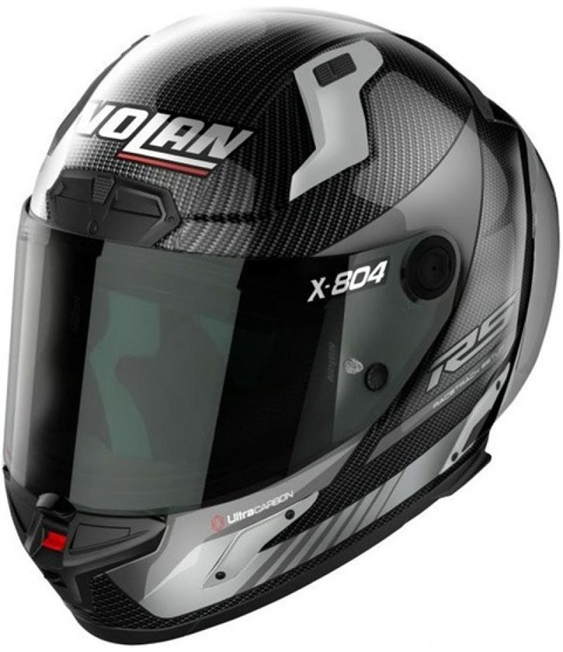 NOLAN X-804 RS Ultra Carbon Hot Lap Carbon Grey