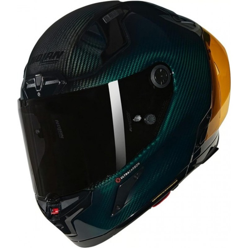 NOLAN X-804 RS Ultra Carbon Liquido Green